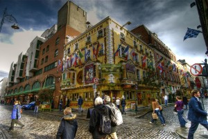 Район Temple Bar в Дублине
