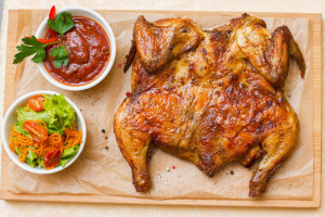 Лучшие блюда грузинской кухни: цыпленок табака, рецепт приготовления