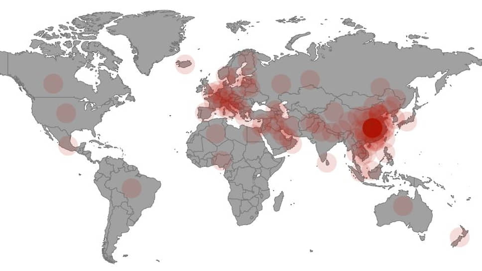 Коронавирус: число погибших в мире превысило 13 000