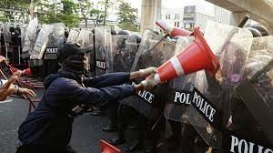 Протесты в Мьянме