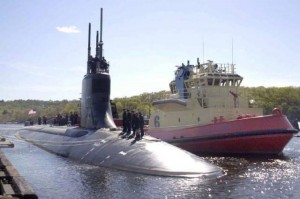 Атомная подводная лодка США USS Connecticut 