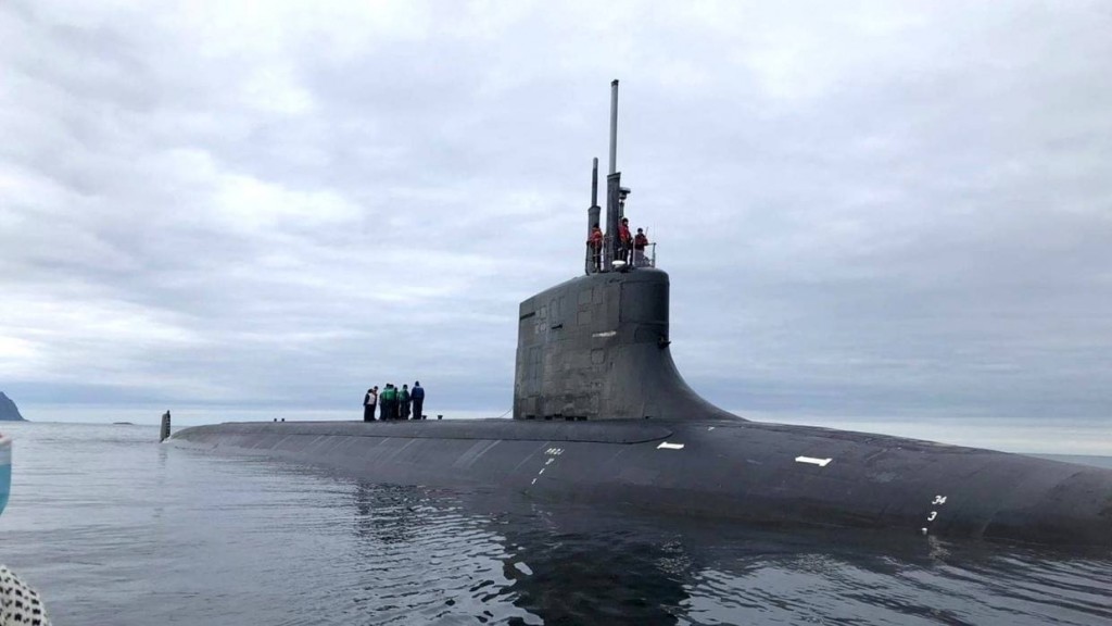 Атомная подводная лодка США USS Connecticut