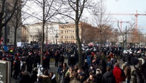 Протесты в Австрии 